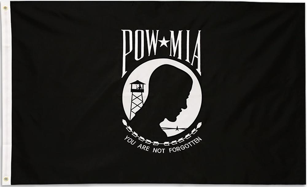 12x18 12x18 US POWMIA Pow Mia Double Sided Not Forgotten Flag outdoor 12x18 12x18 US POWMIA Pow Mia Double Sided Not Forgotten Flag outdoor