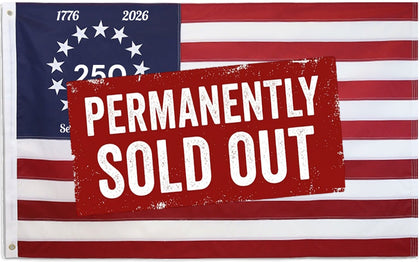 3x5 FT 250TH ANNIVERSARY FLAG - CANTON COMMEMORATIVE