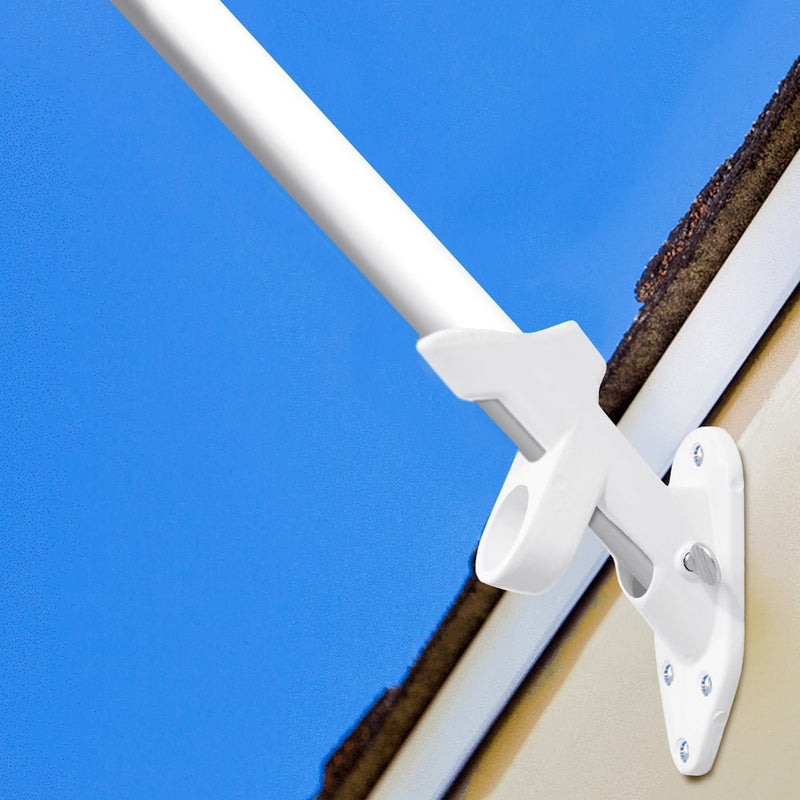 FLAG POLE (WHITE) & BRACKET KIT