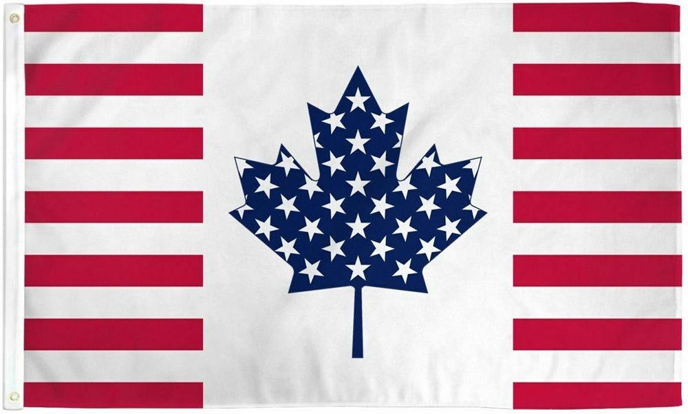 US CANADA FRIENDSHIP 3x5 FT FLAG